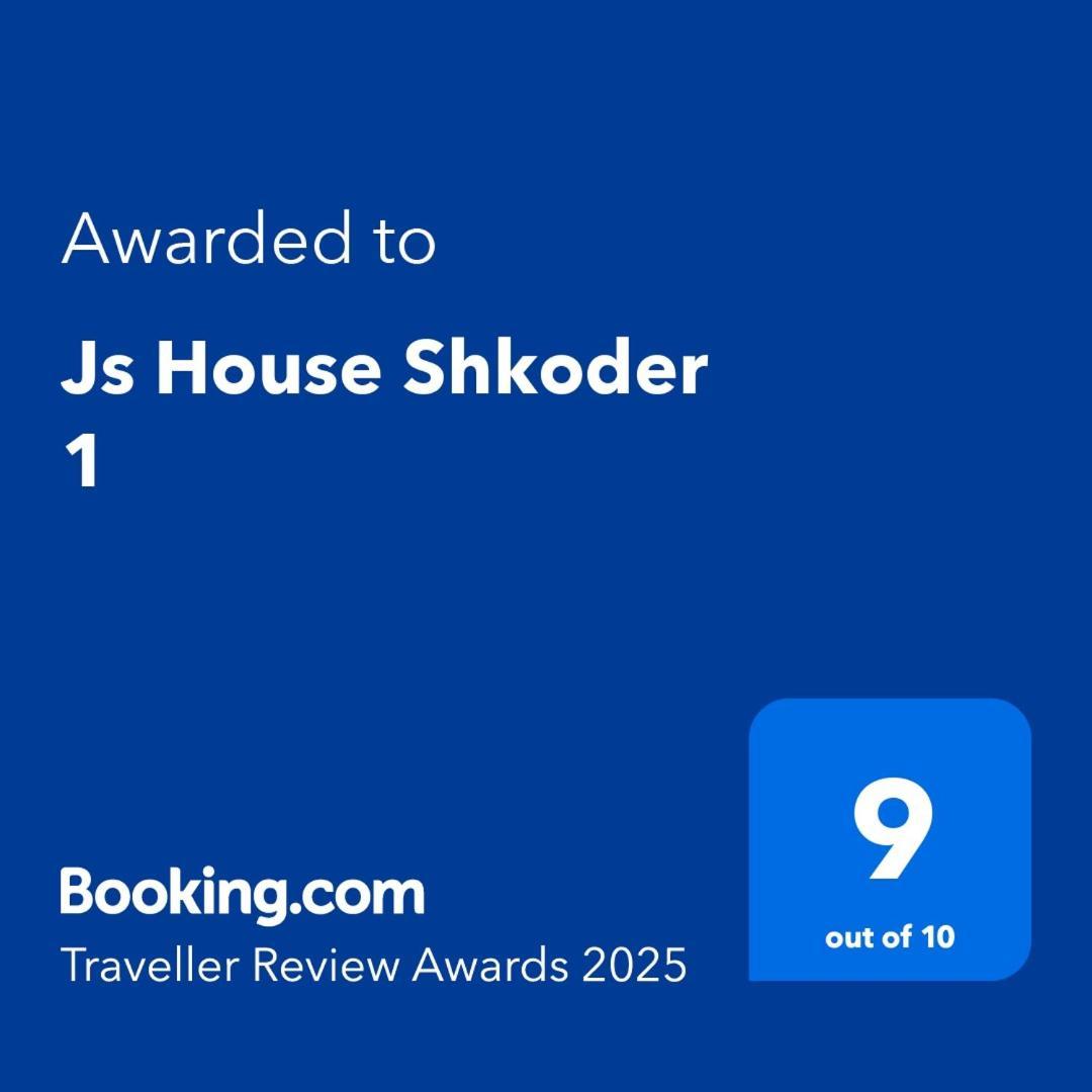 Js House Shkoder 1 Leilighet Eksteriør bilde